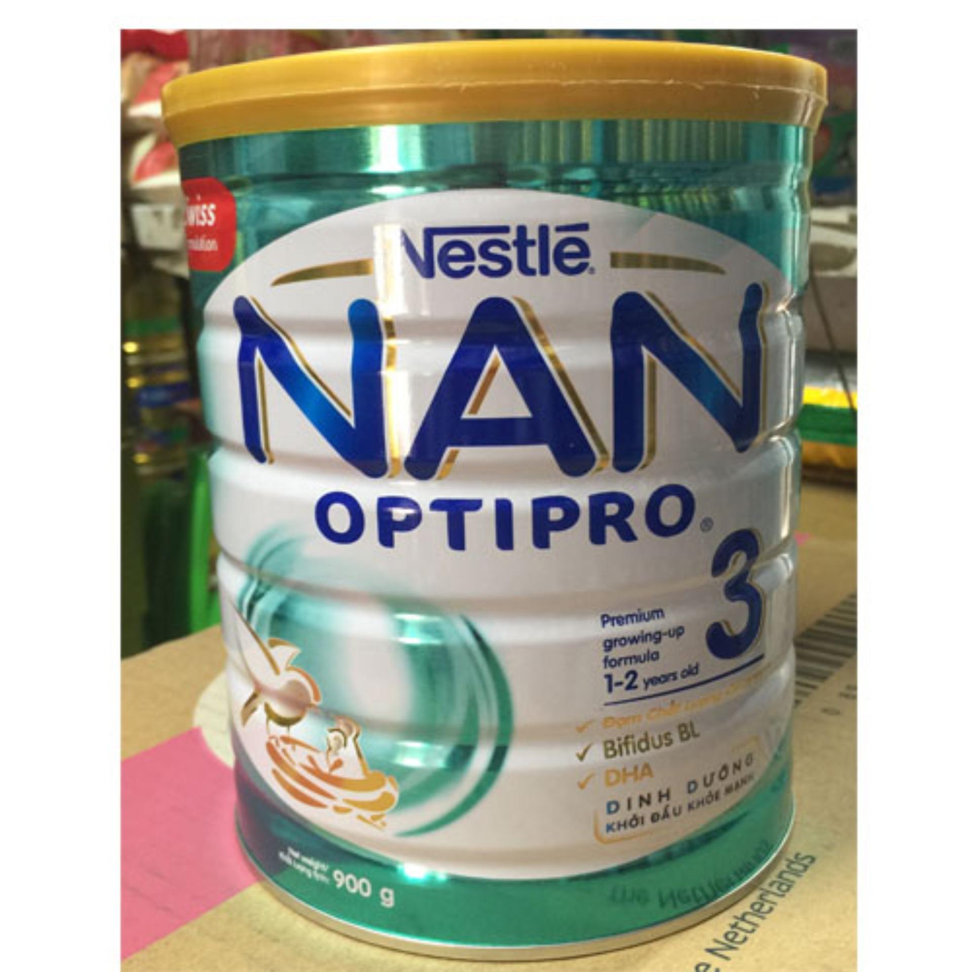 Sữa bột Nestle Nan Grow 3 900g