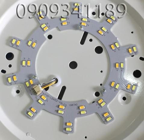 ĐÈN MÂM LED 3 chế độ màu
