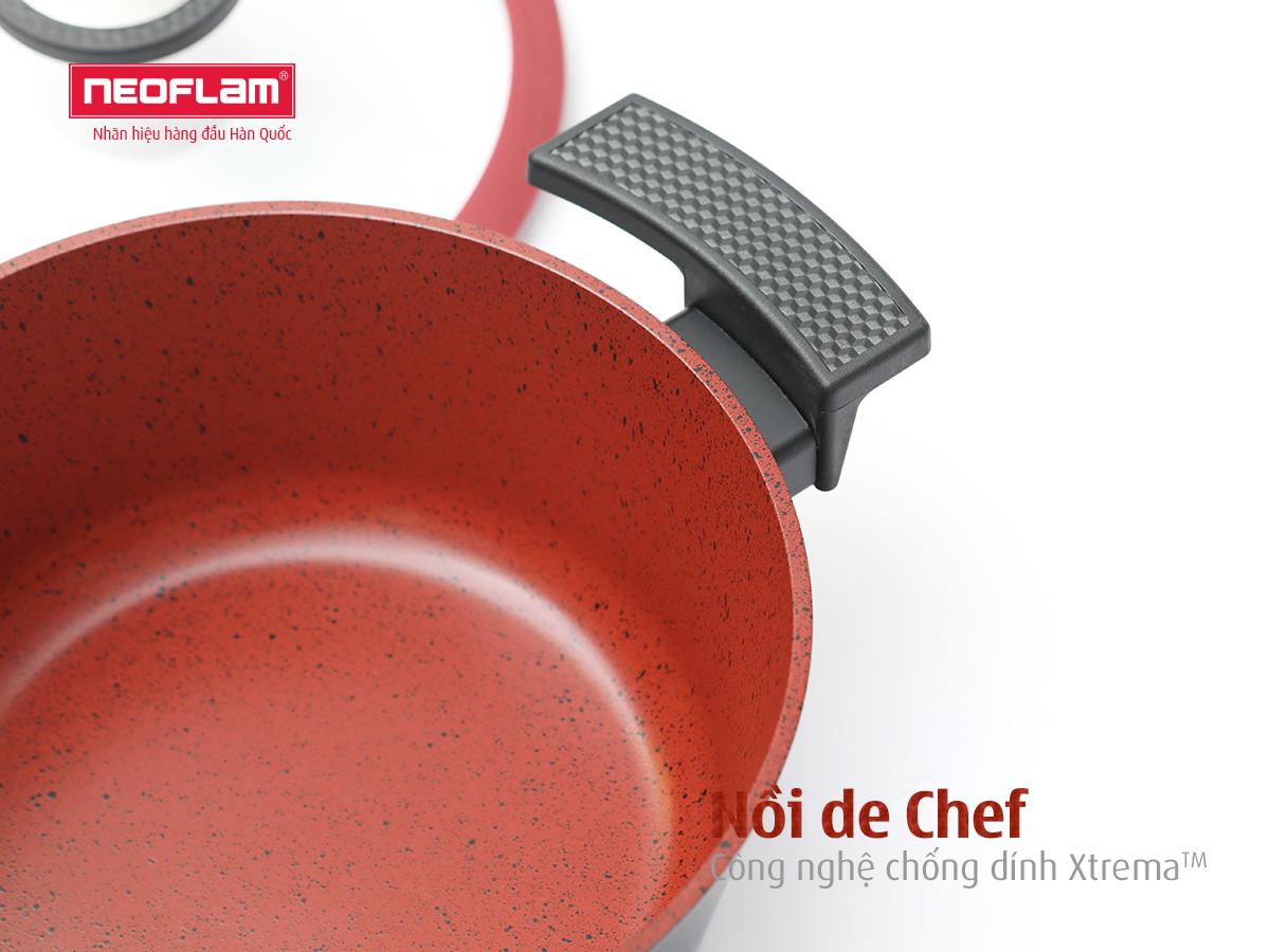 Bộ 1 nồi , 1 chảo de chef ( 24cm )