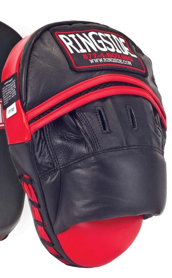 Đích đấm Ringside panther punch mitts (Đỏ đen)