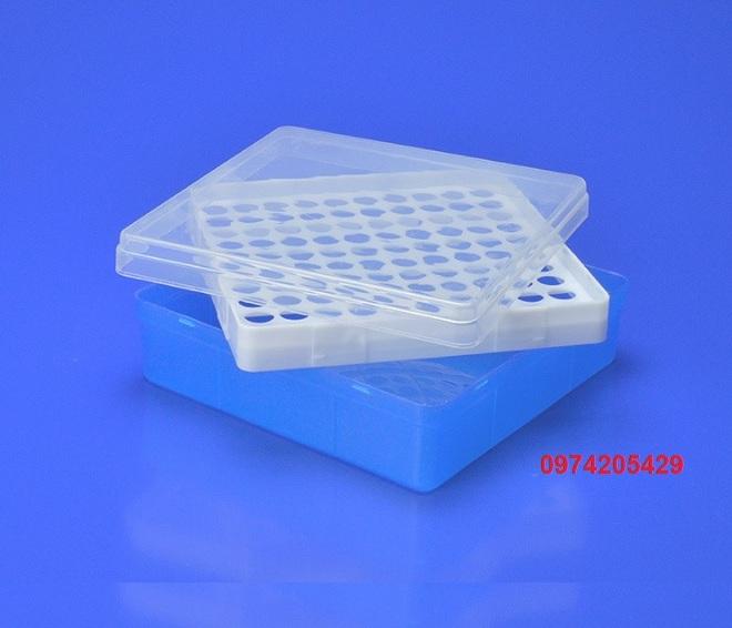 Hộp đựng eppendorf 1.5 - 2.0ml, 100 lỗ