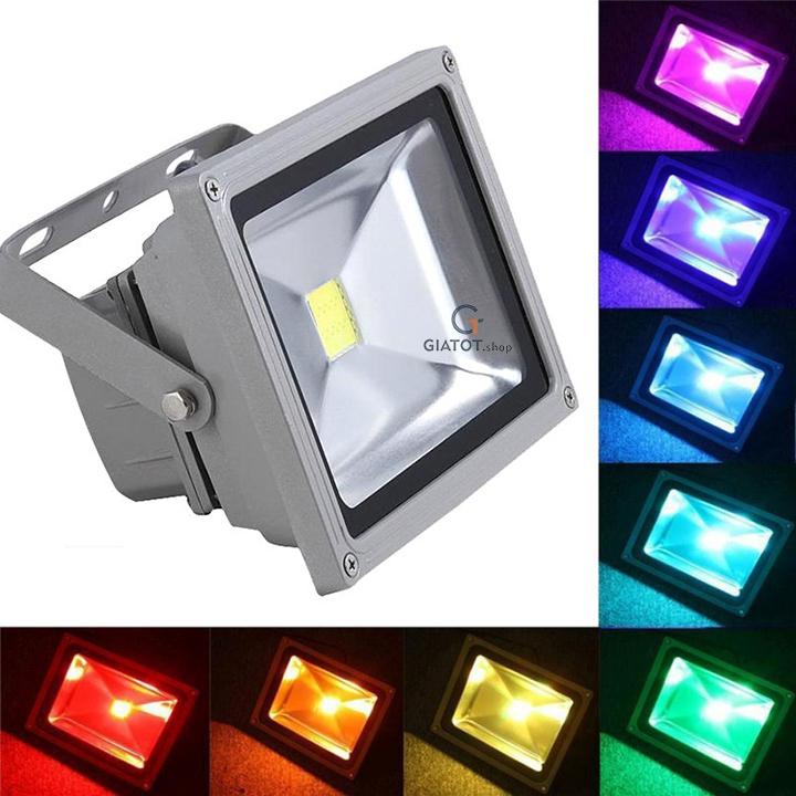 Đèn pha Led đổi màu Flood Light 30W trang trí nhà cửa