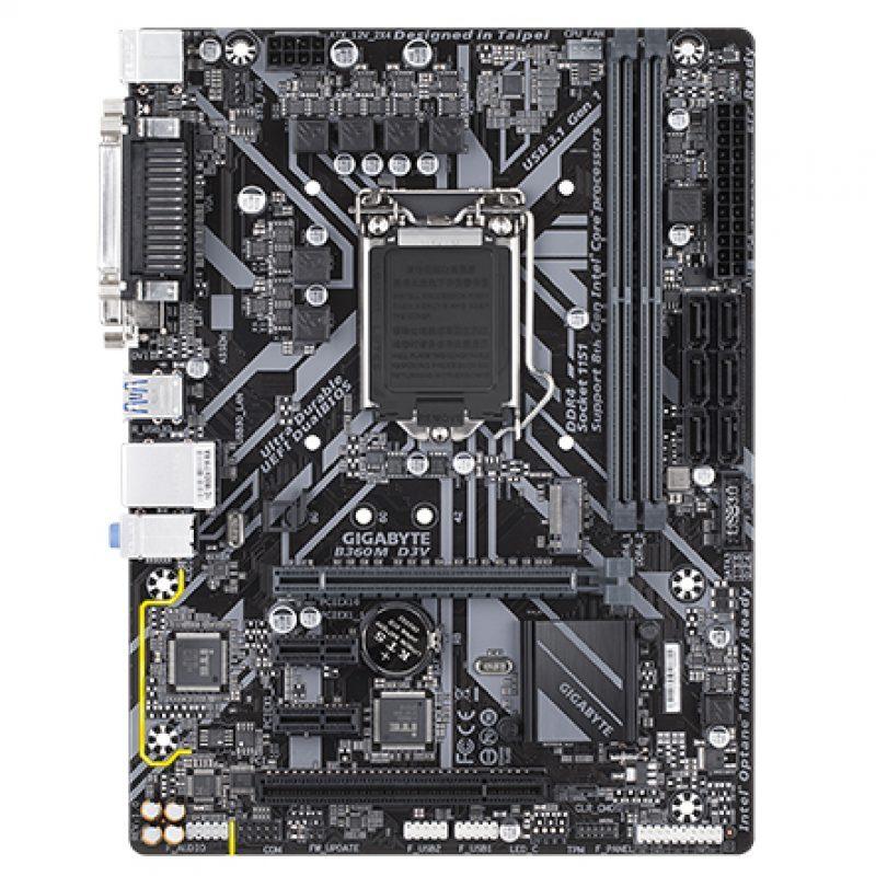 [HCM]Mainboard Gigabyte B360M-D3V
