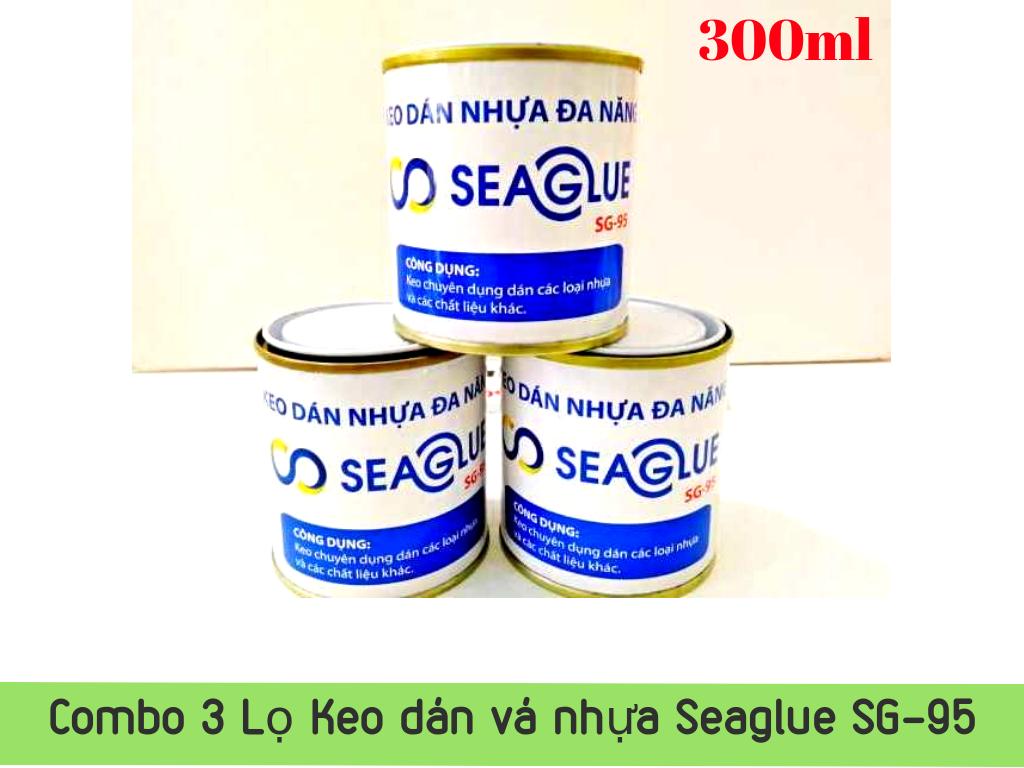 [HCM]Combo 3 Keo Seaglue SG-95 dán vá nhựa Siêu Dính Keo Dán Nhựa SG95