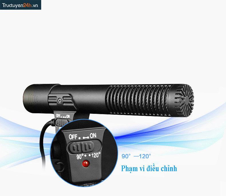 Microphone Si Dande MIC-01 dùng cho máy ảnh Canon/Nikon