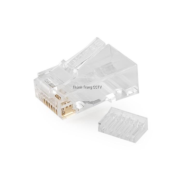 Đầu mạng RJ45 cat6 2 mảnh (50 cái)