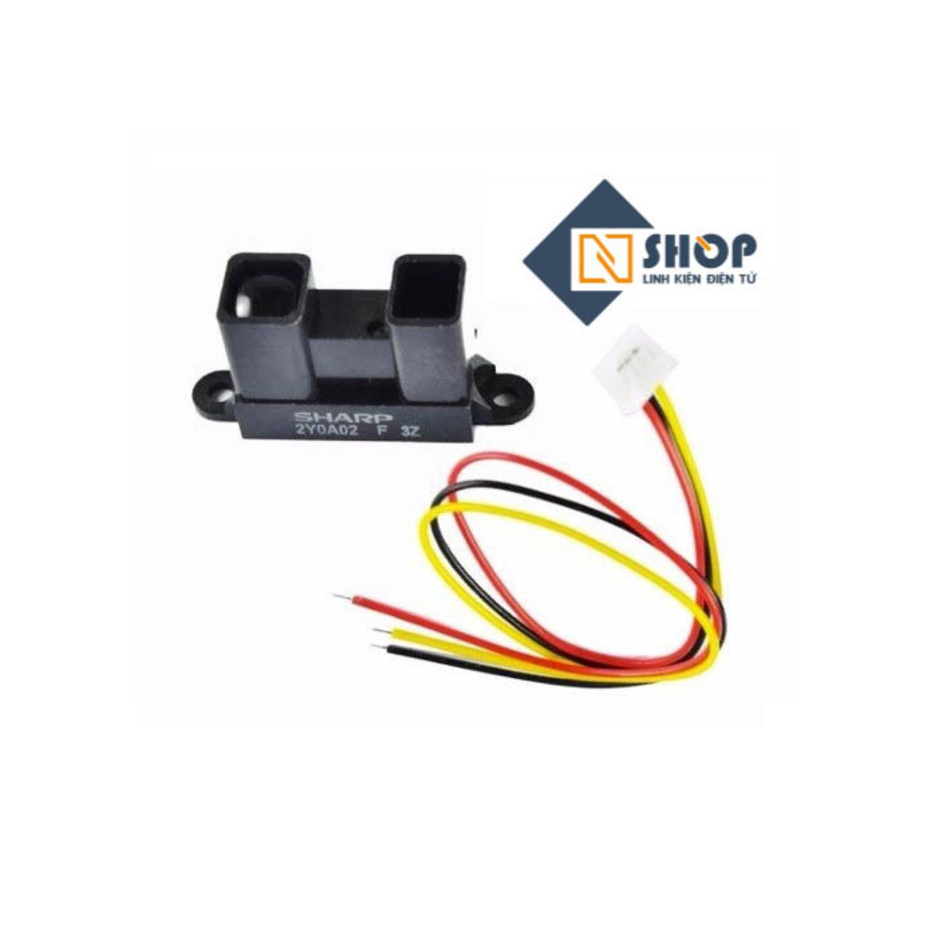 Cảm Biến Khoảng Cách Hồng Ngoại Analog SHARP - GP2Y0A02YK0F
