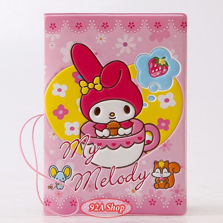 Vỏ hộ chiếu Passport Hoạt Hình Melody 3D