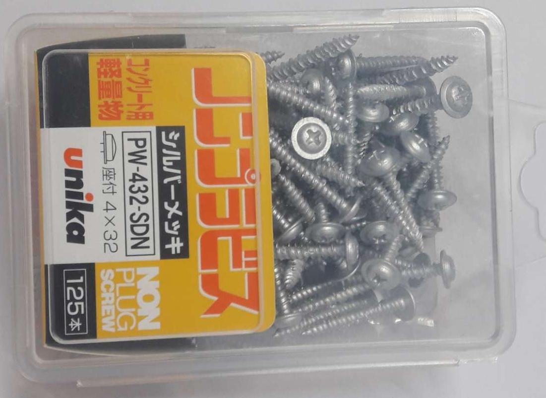 [HCM]Vít nở tường Unika Pw432 (đầu nón vành)