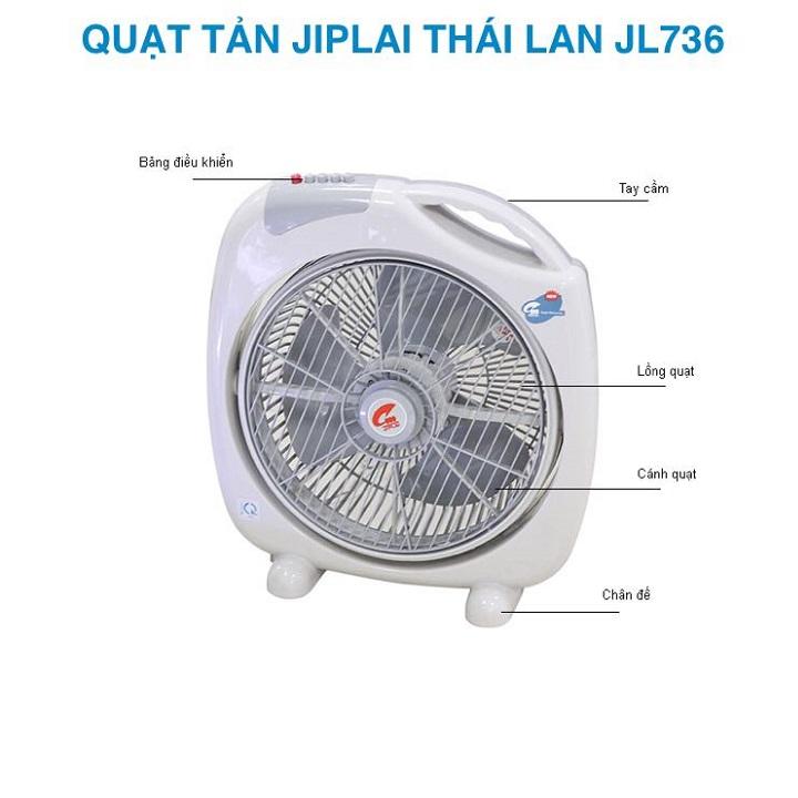 Quạt tản quạt hộp Thái Lan JIPLAI JL736