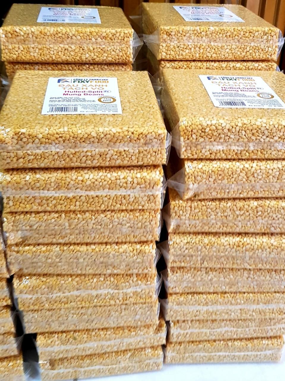 Đậu xanh tách vỏ 1kg Hull Split Mung Beans