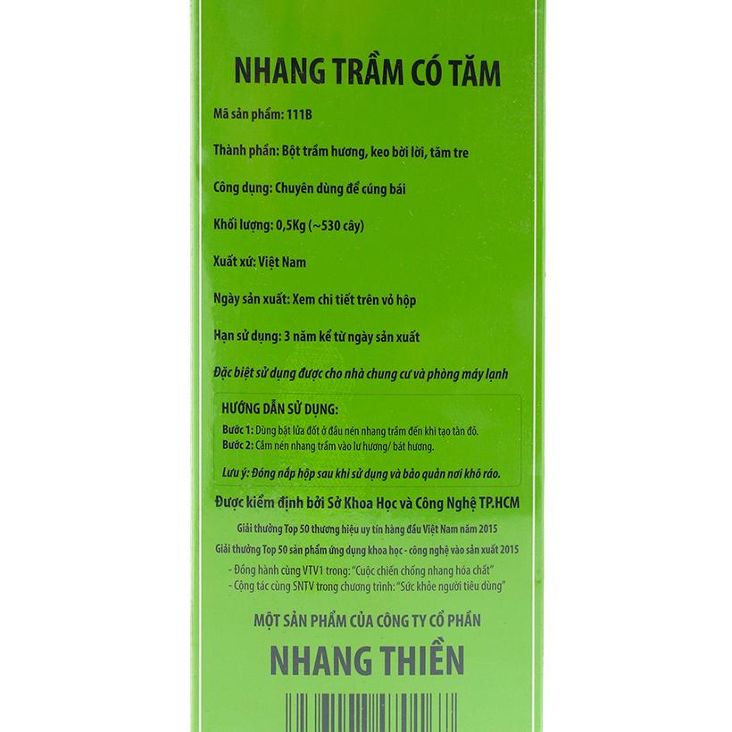 Nhang xanh 30cm (500g)