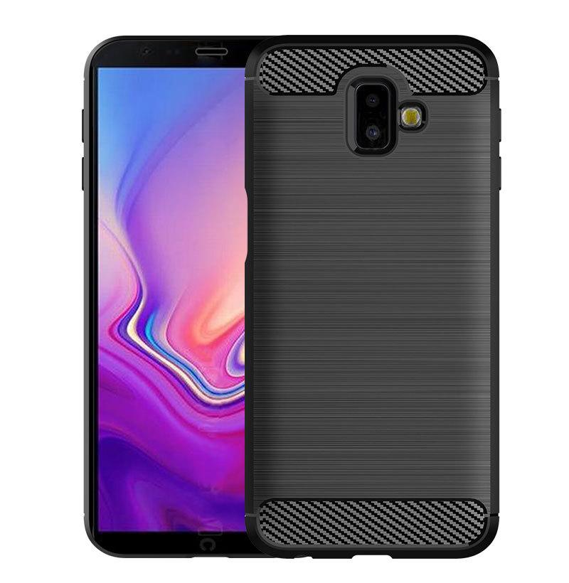 Ốp lưng chống sốc phay xước cho Samsung Galaxy J6 Plus