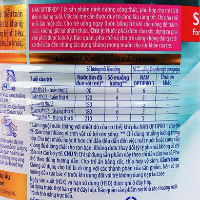 Combo 2 lon Sữa Nan Pro HMO 1 400g