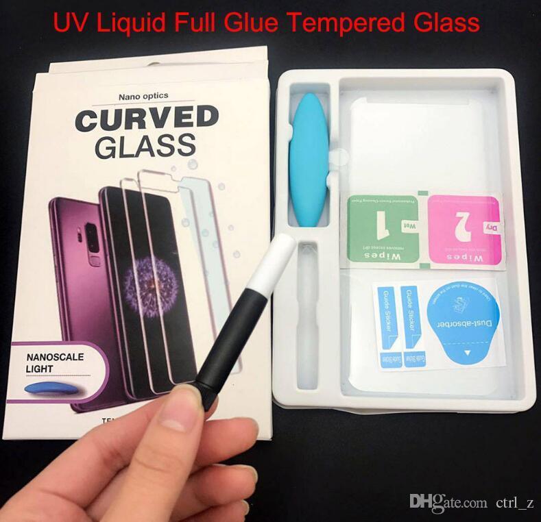 Kính cường lực Full keo UV cho Galaxy Note 9