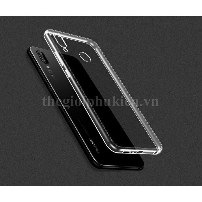 Ốp lưng silicon dẻo trong suốt Huawei Nova 3i siêu mỏng 0.6mm