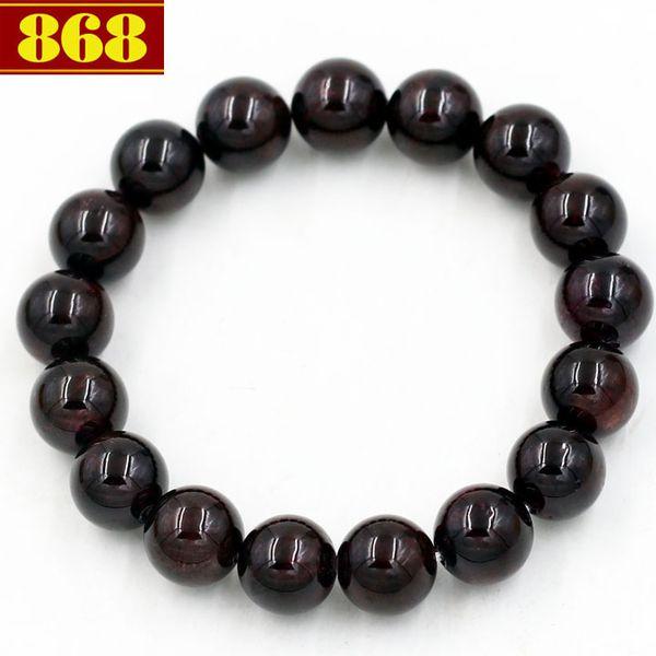 vòng tay ngọc hồng lựu 10ly
