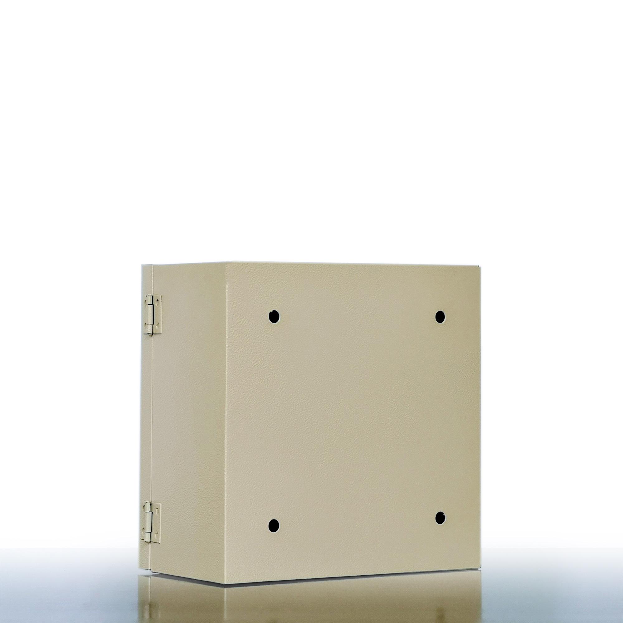 [HCM]VỎ TỦ ĐIỆN SẮT - MÀU KEM (30x30x16 cm)