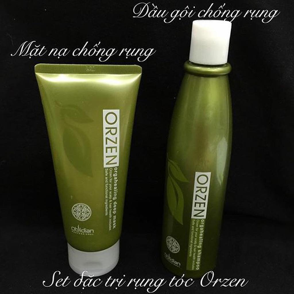 [HCM]Bộ sản phẩm chống rụng tóc Orzen Orgahealing 320ml/200ml