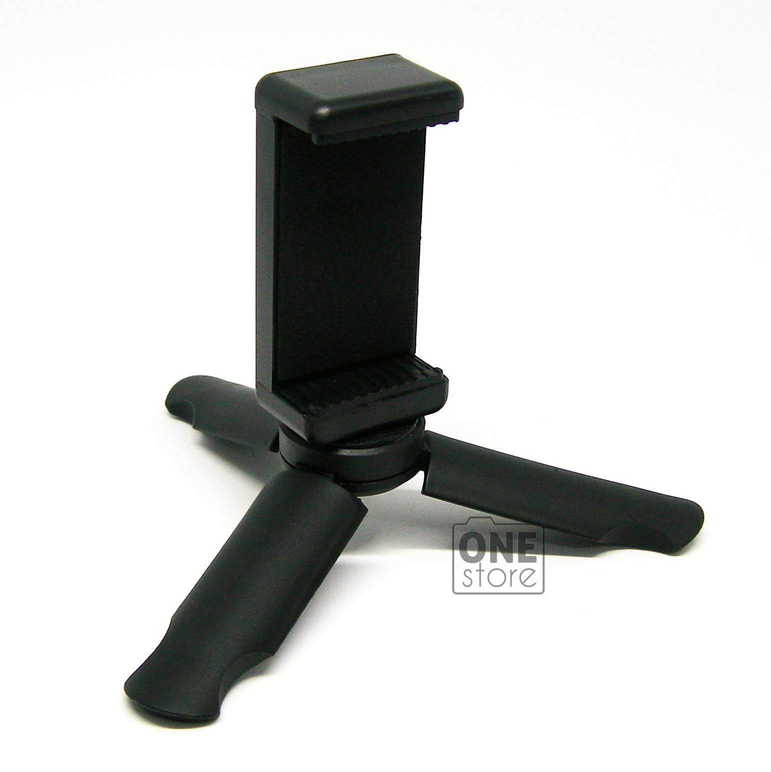 Chân đế mini gắn điện thoại và Gopro kèm kẹp điện thoại