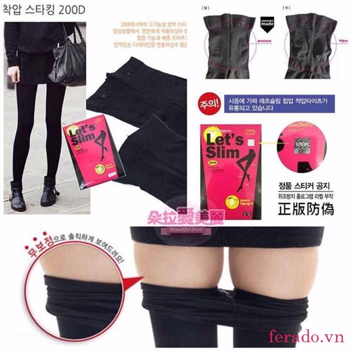 Quần tất nữ Nhật , quần tất thời trang Let's SLim