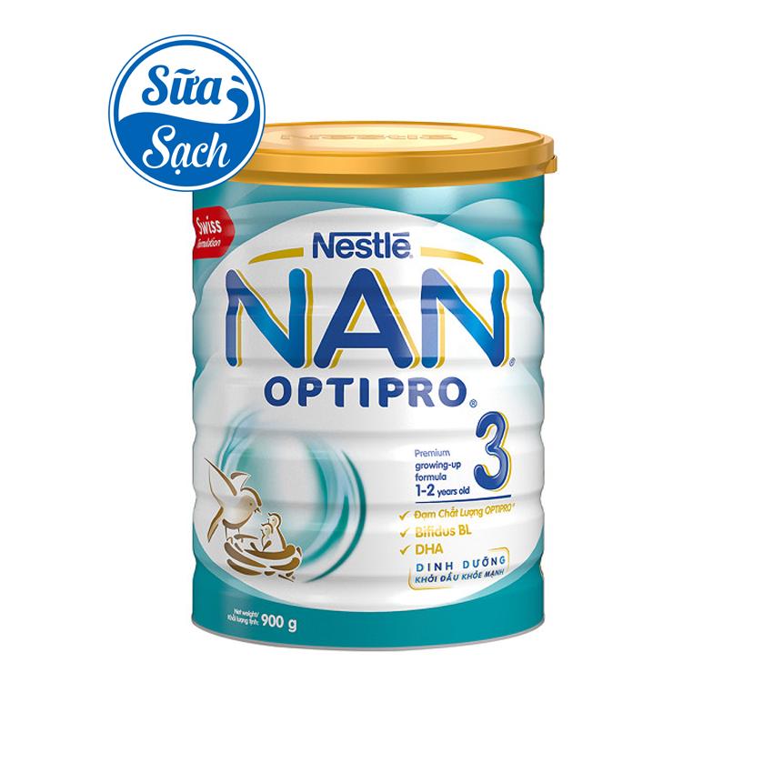 Sữa bột Nestle NAN Optipro 3 900gr