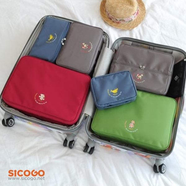 [HCM]Túi du lịch - treo vali - Size lớn Sicogo
