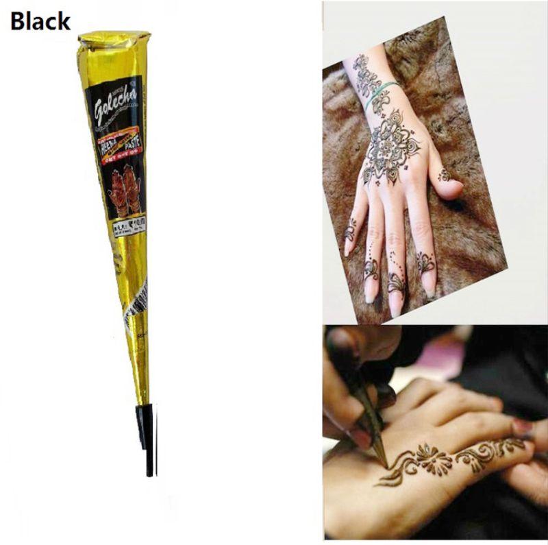 Mực vẽ henna tattoo màu đen