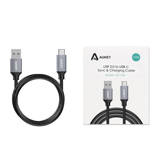 CÁP TYPE-C AUKEY CB-CD2 HỖ TRỢ USB 3.0