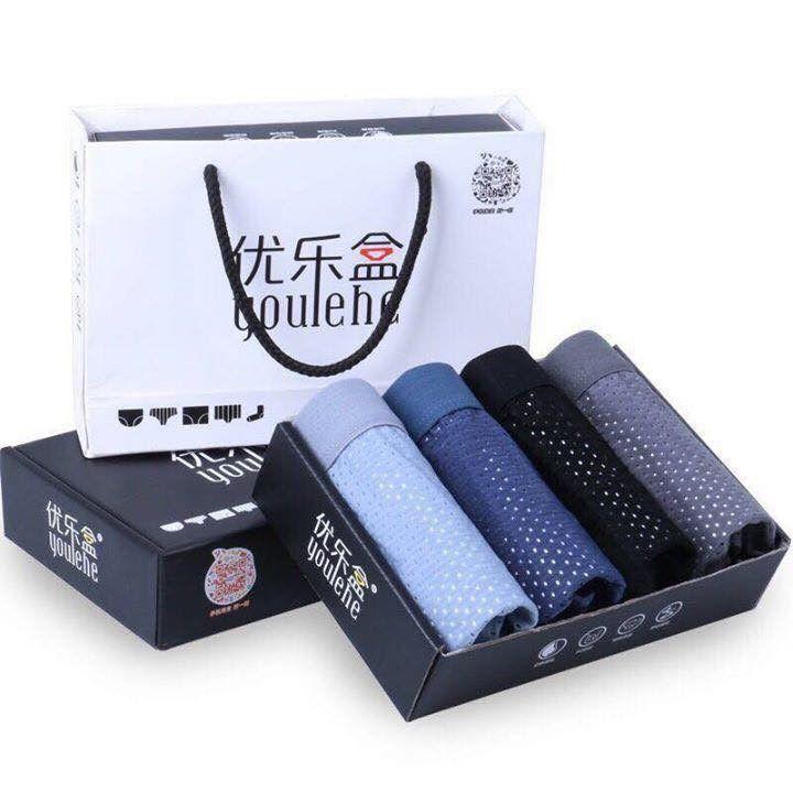 Bộ 4 quần ship đùi nam cao cấp-thông hơi thoáng khí