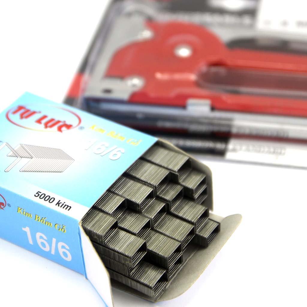 Kim bấm gỗ 16-6 5000 đinh kim bằng thép cứng 6mm