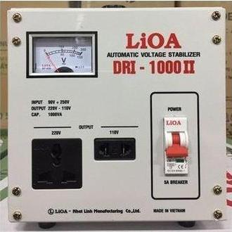 Ổn áp LIOA DRI-1000II 1.0kVA điện áp vào 90-250V-Thế hệ II mới (100% Dây Đồng)