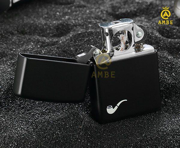 Bật lửa Zippo Matte Black Pipe 218PL