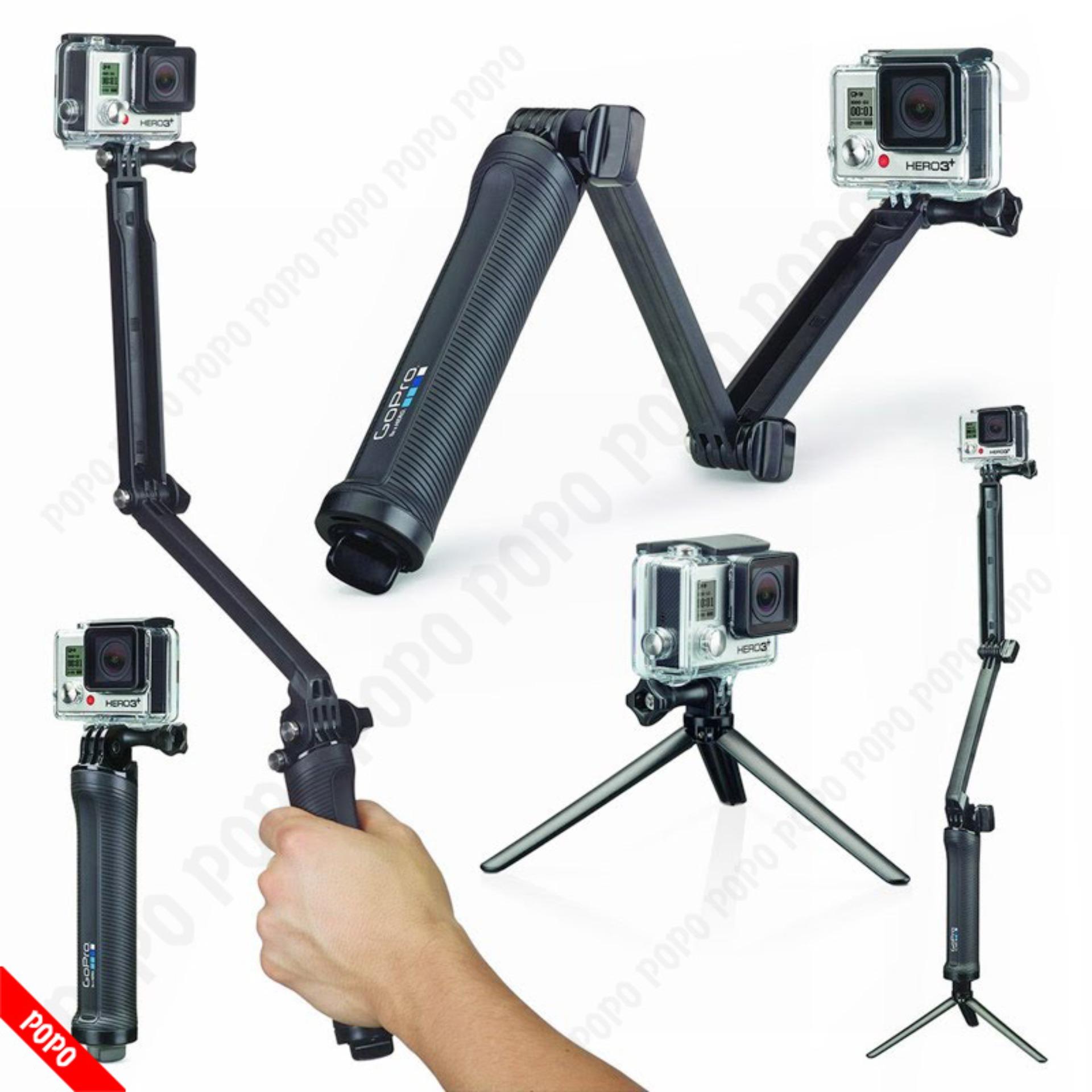 Gậy 3 Way Selfie Gopro có Monopod cho Gopro và SJCAM