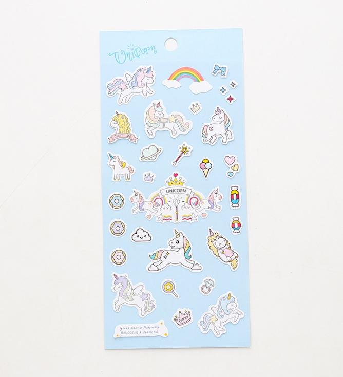 Sticker dán trang trí Unicorn
