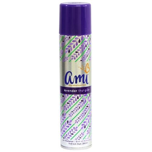 Bình xịt phòng Ami hương Lavender thư giản 280ml
