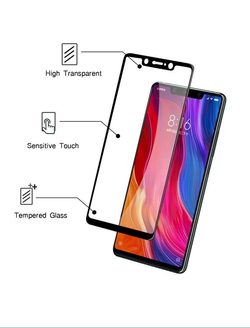 Xiaomi Mi 8 SE Kính cường lực  5D full keo
