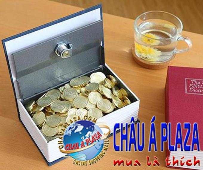 [HCM]KÉT SẮT MINI HÌNH QUYỂN SÁCH CA3105