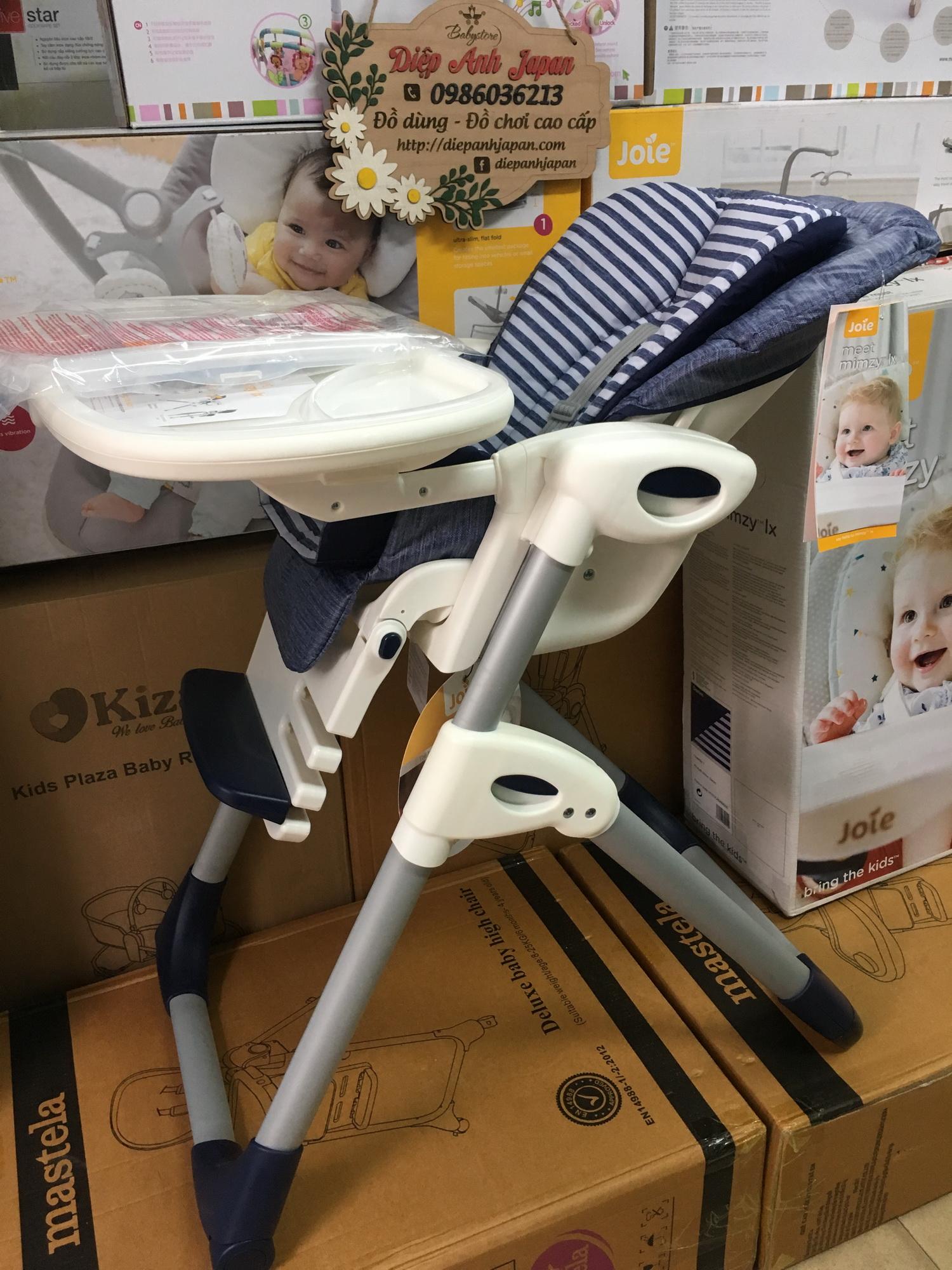 Ghế ăn cao Joie Mimzy LX Denim