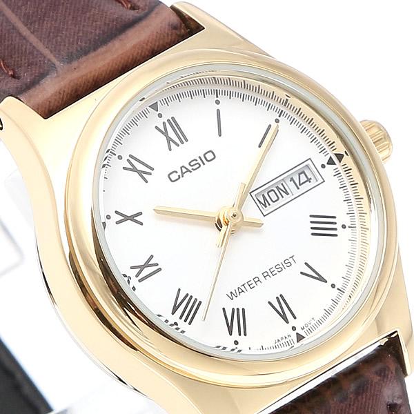 Đồng hồ nữ dây da Casio Anh Khuê LTP-V006GL-7BUDF
