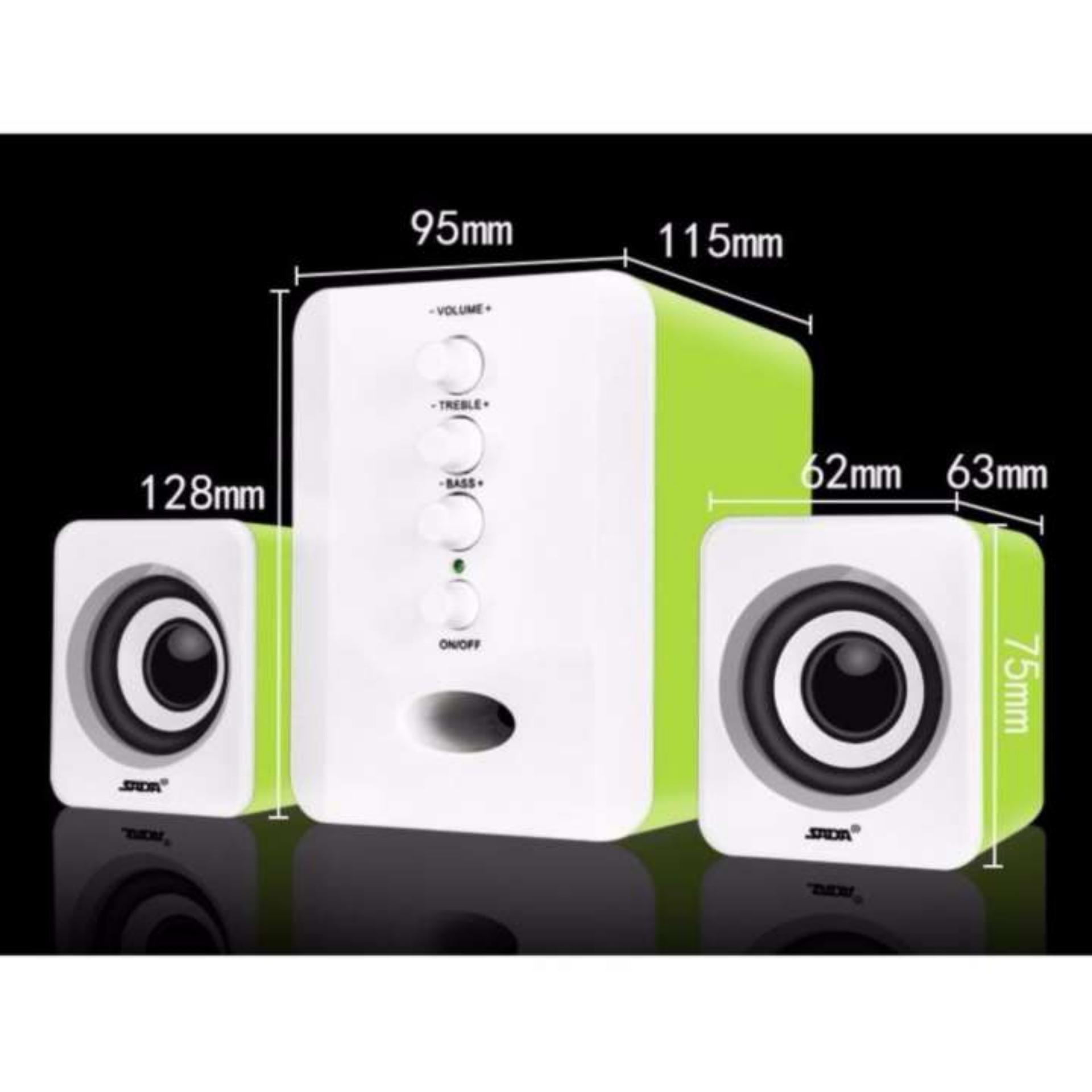 Bộ Loa Máy Tính USB SADA D202