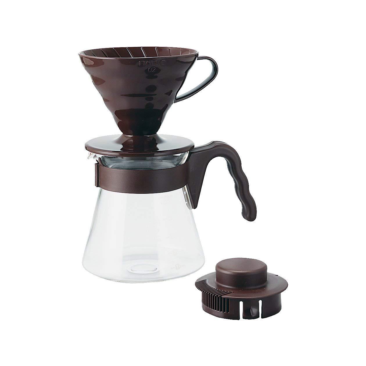 Set Bình Pha Cà Phê Drip Hario V60 Coffee server 02 Set