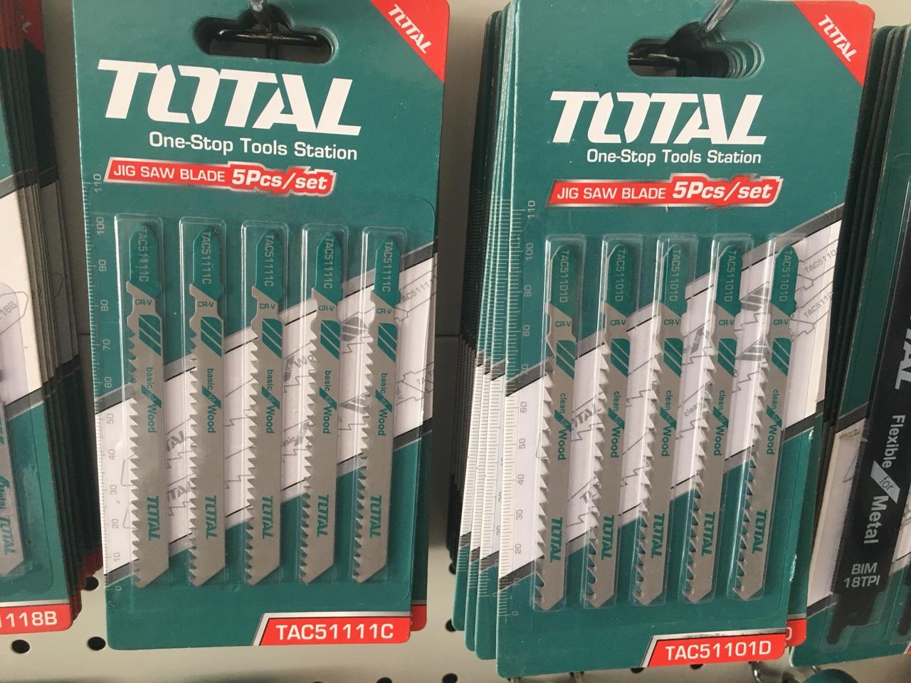 Total - TAC51101D Bộ 5 lưỡi cưa lọng (Cưa gỗ)