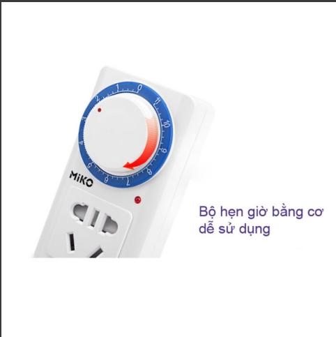 Ổ cắm hẹn giờ tắt Miko HN124