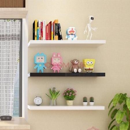 Kệ Trang Trí Treo Tường ( 3 Thanh Ngang Dài 50cm Màu Đỏ )