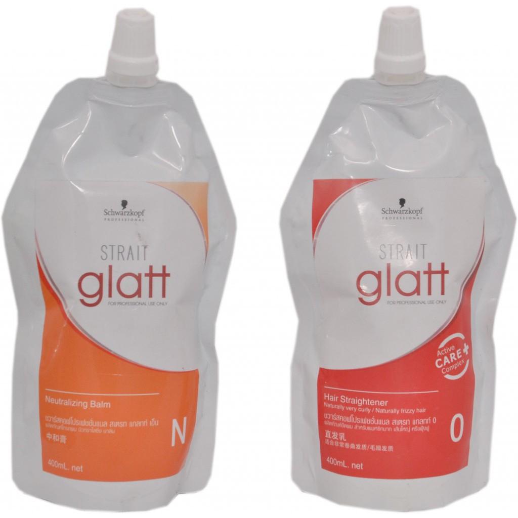 Cặp uốn duỗi tóc Schwarzkopf Glatt 400mlx2