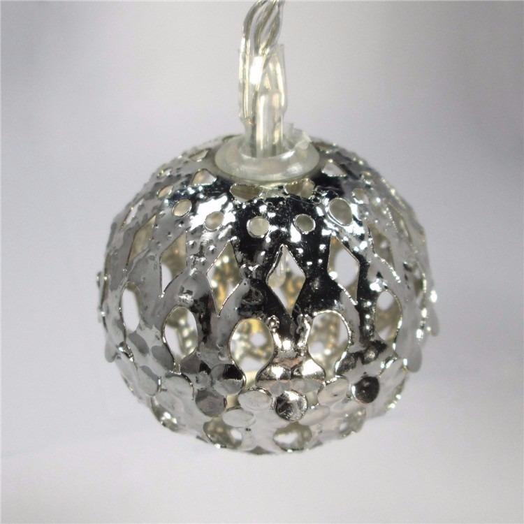 DÂY ĐÈN LED TRANG TRÍ DECOR ĐẸP - QUẢ CẦU BẠC