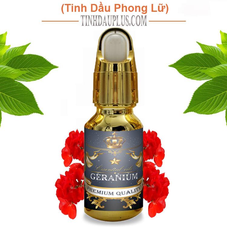 Tinh dầu phong lữ plus 20ml – Geranium EO nguyên chất thiên nhiên Ấn Độ – Thanh lịch sang trọng