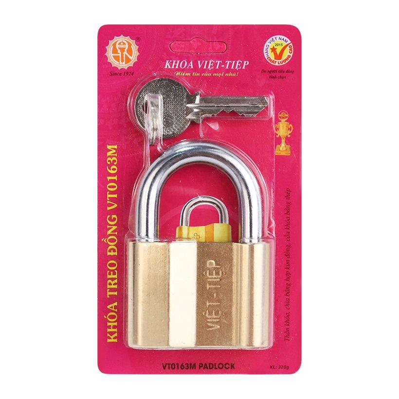 Ổ Khóa Việt Tiệp Treo Đồng VT0163M