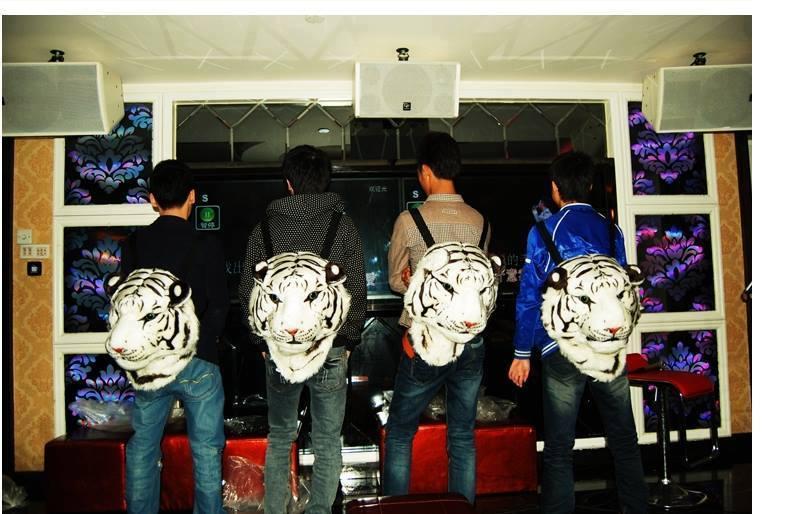 Balo đầu hổ ( size lớn) Balo đi phượt - Balo hình thú